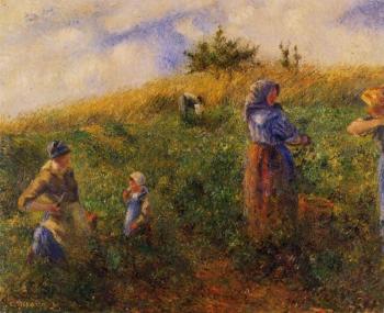 卡米耶 畢沙羅 Picking Peas